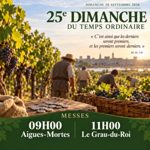 25e Dimanche du Temps Ordinaire 25e Dimanche du Temps Ordinaire